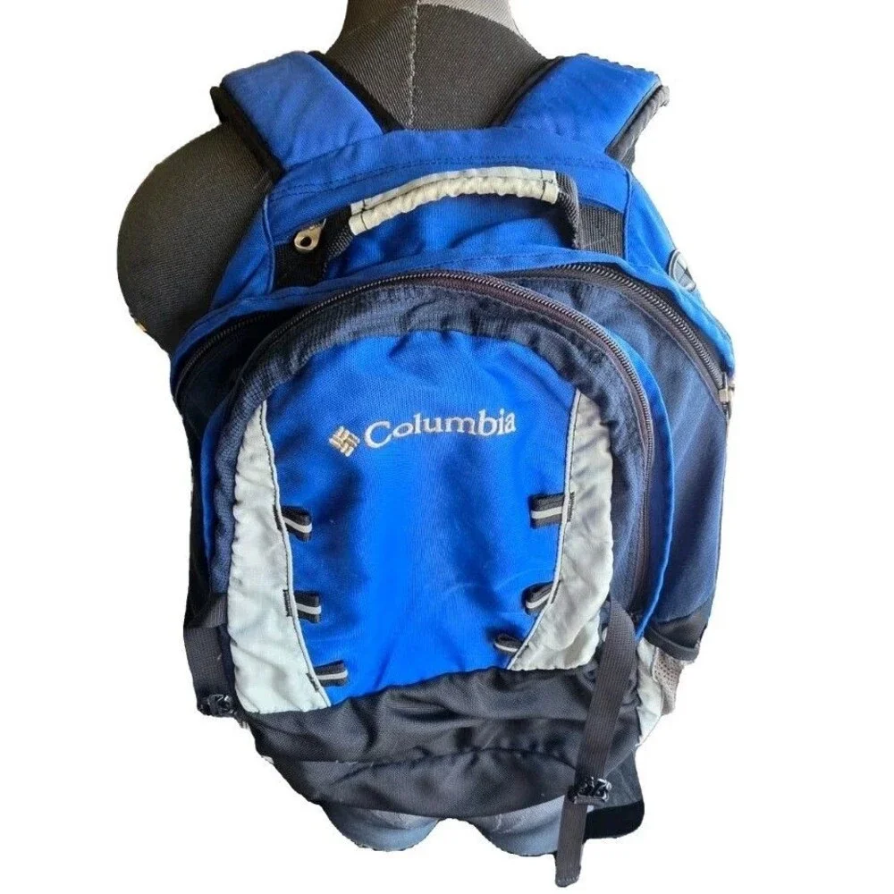 Columbia Backpack Daypack Laptop 30 L Blue & Gray